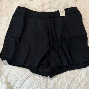 Abercrombie & Fitch Black High Waist Shorts